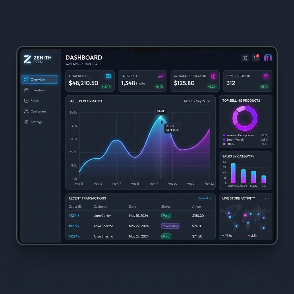 Shop Management App